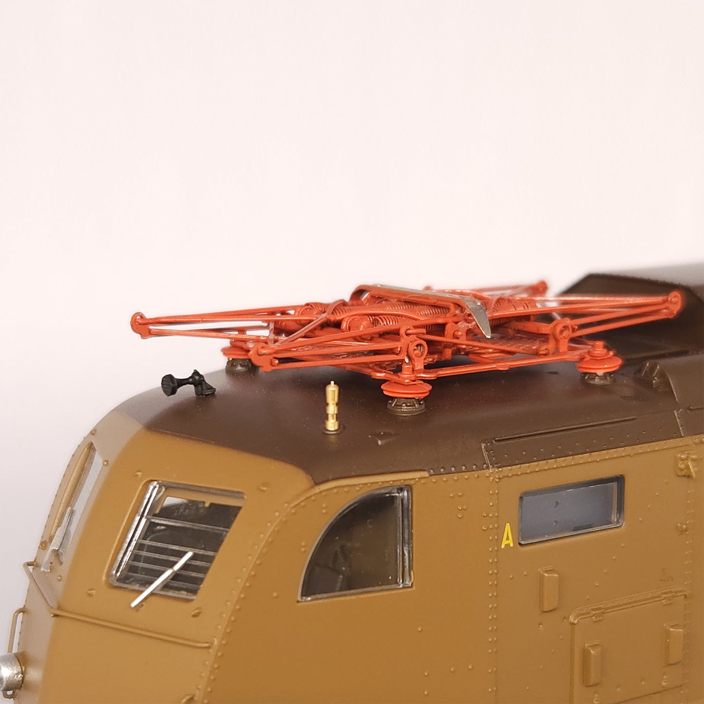 AiMX Models Locomotiva Elettrica FS E 428 237 ANSALDO – H0 1/87 AX2042S DCC Sound+ Castano Isabella Era IV Ferrovia