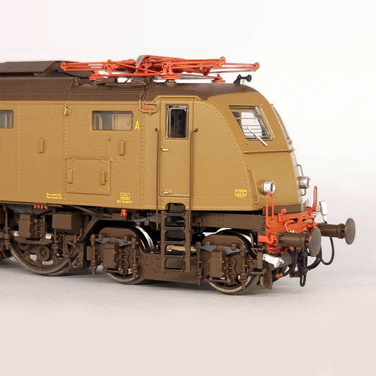 AiMX Models Locomotiva Elettrica FS E 428 237 ANSALDO – H0 1/87 AX2042S DCC Sound+ Castano Isabella Era IV Ferrovia
