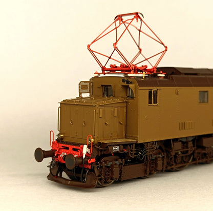 Modelli AiMx Locomotiva Elettrica FS E 428 078 Ansaldo cassa d'origine - Deposito Milano Sm.to – H0 1/87 AX2001S DCC Sound+ Castano Isabella Epoca IIIb-IVa 