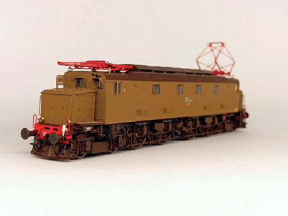 Modelli AiMx Locomotiva Elettrica FS E 428 078 Ansaldo cassa d'origine - Deposito Milano Sm.to – H0 1/87 AX2001S DCC Sound+ Castano Isabella Epoca IIIb-IVa 