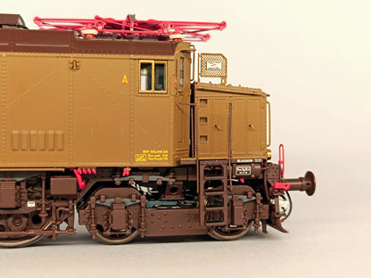Modelli AiMx Locomotiva Elettrica FS E 428 078 Ansaldo cassa d'origine - Deposito Milano Sm.to – H0 1/87 AX2001S DCC Sound+ Castano Isabella Epoca IIIb-IVa 