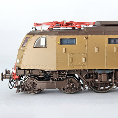 AiMX Models Locomotiva Elettrica FS E 428 217 T.I.B.B. – H0 1/87 AX2043 Castano Isabella Era IV