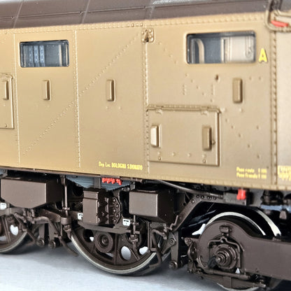 AiMX Models Locomotiva Elettrica FS E 428 217 T.I.B.B. – H0 1/87 AX2043 Castano Isabella Era IV