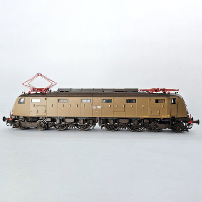 AiMX Models Locomotiva Elettrica FS E 428 217 T.I.B.B. – H0 1/87 AX2043 Castano Isabella Era IV