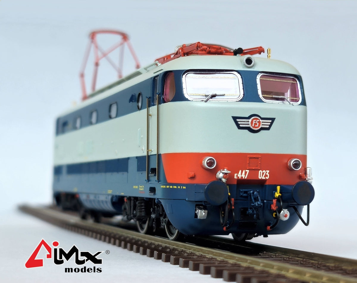 AiMX Models Locomotiva Elettrica FS E 447 023 “Tartasette”– H0 1/87 AX2057S DCC Sound+ – Era IVb-Va