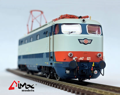 AiMX Models Locomotiva Elettrica FS E 447 023 “Tartasette”– H0 1/87 AX2057S DCC Sound+ – Era IVb-Va