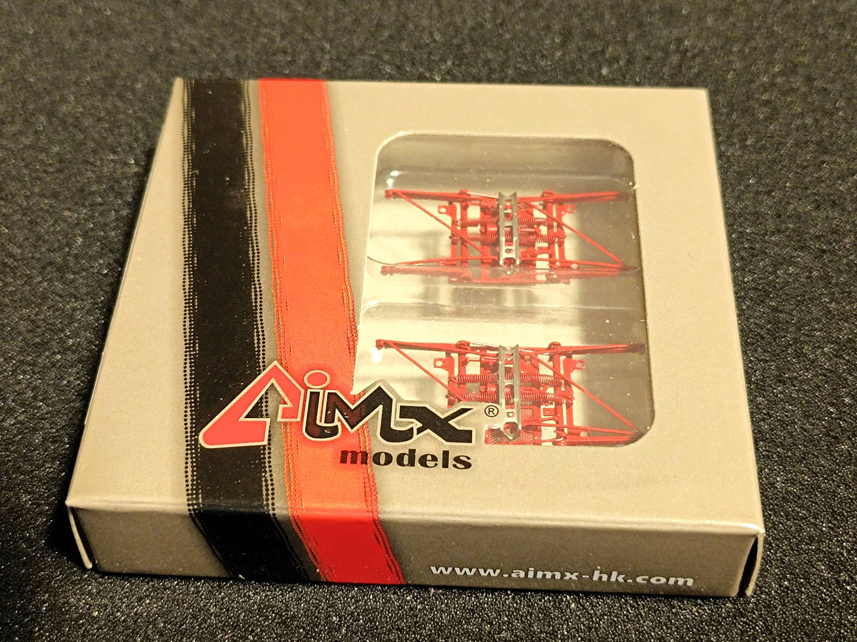 AiMX R1110 Set of two pantographs series 52 with curved skid + insulators + screws.